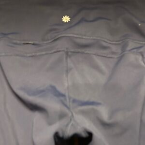 Athleta Dark Blue Joggers with Floral Accent